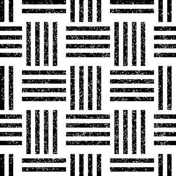 Seamless texture with black bands 7 7649 Illustrazione stock