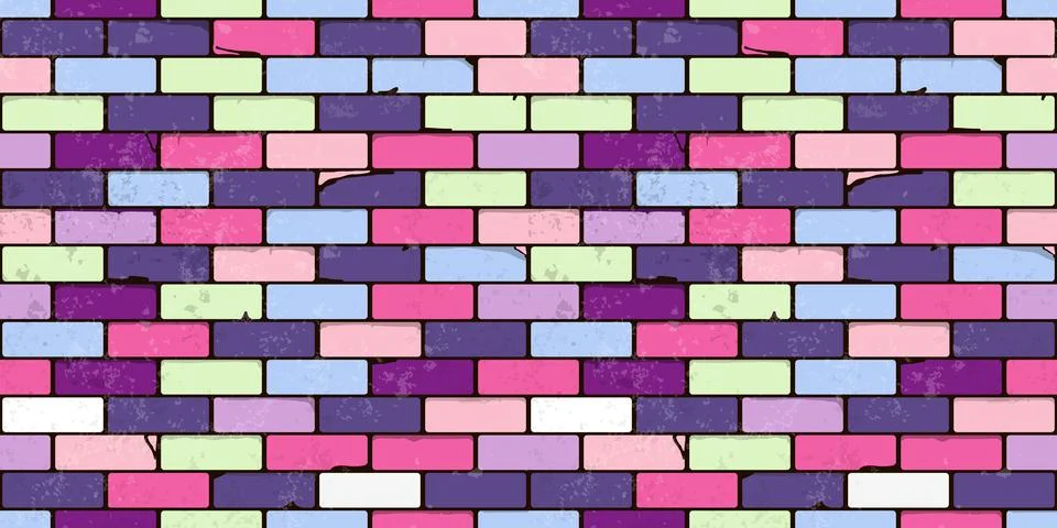 Seamless texture of brick. Stock Illustration