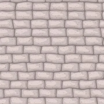 Seamless texture brick stonewall. Vector illustration. Architecture pattern Illustrazione stock