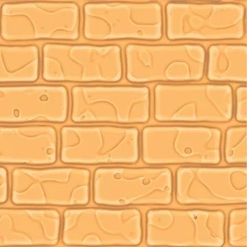 Seamless texture brick stonewall. Vector illustration. Architecture pattern イラスト素材