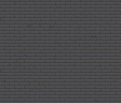 Seamless texture of brick wall. Old grey brick wall background. Vector illust Stock Illustration