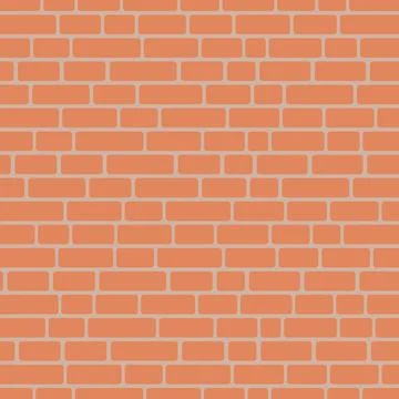 Seamless texture of a brick wall pattern 스톡 일러스트