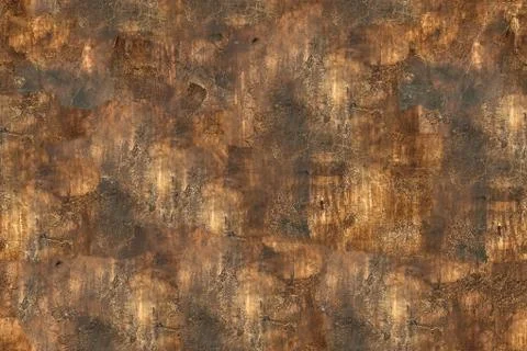 Seamless texture brown wall plaster dark Foto stock