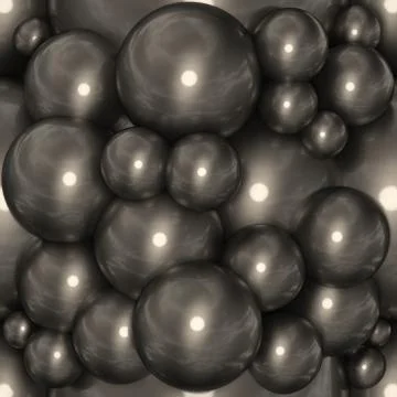 Seamless texture bubble Illustrazione stock