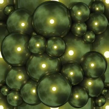 Seamless texture bubble Stock Illustration