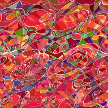 Seamless texture with circles. Abstract background Stock Illustration