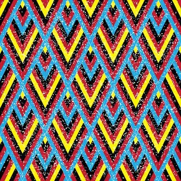 Seamless texture with colored stripes 7657 스톡 일러스트