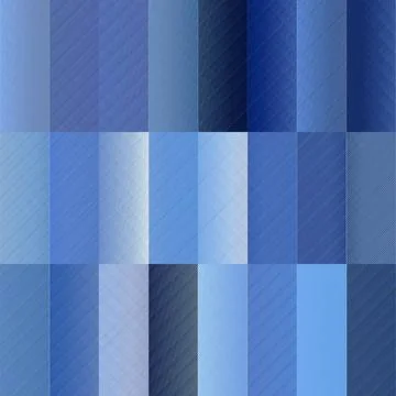 Seamless texture of different blue textured square shapes seamless texture... Foto stock
