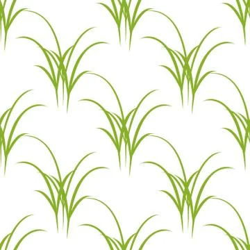 Seamless texture of grass Stock Illustration
