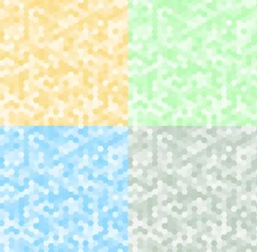 Seamless texture gray hex grid. Vector Illustration. 스톡 일러스트