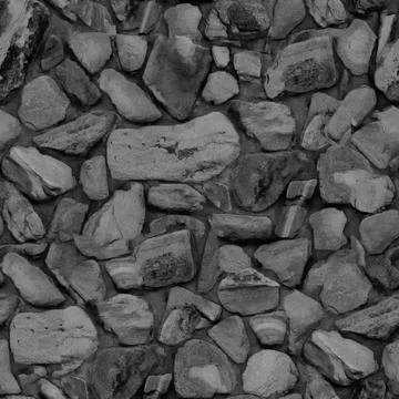 Seamless texture Gray Slate cut Stone. Foto stock