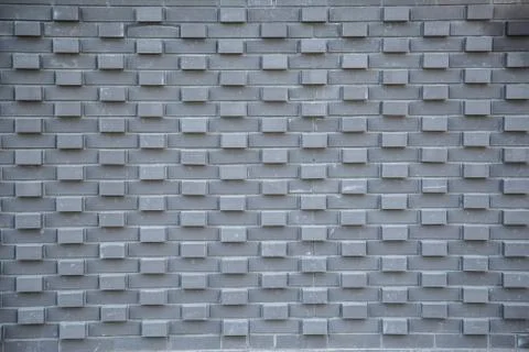 Seamless texture grey bricks wall fence Stock Photos