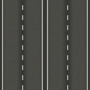 Seamless texture highway asphalt Stock Illustration