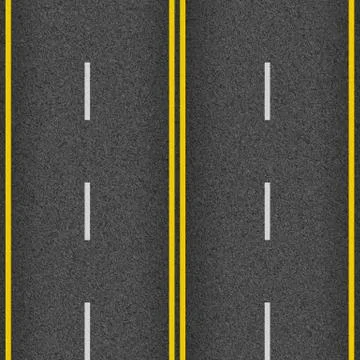 Seamless texture highway asphalt Stock Illustration