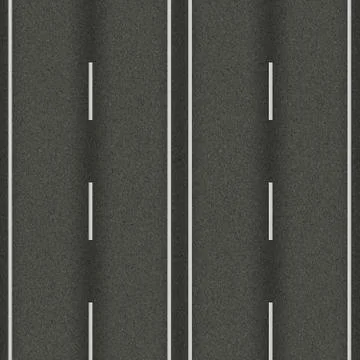 Seamless texture highway asphalt Stock Illustration
