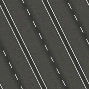 Seamless texture highway Stock Illustration
