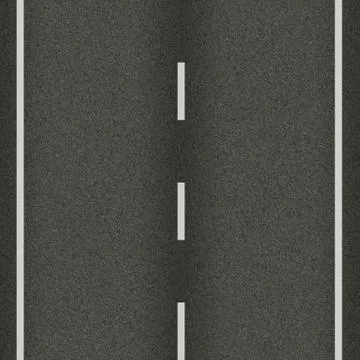 Seamless texture highway Stock Illustration