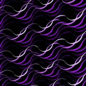 Seamless texture with horizontal waves. Vector background. Illustrazione stock