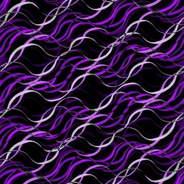 Seamless texture with horizontal waves. Vector background. Illustrazione stock
