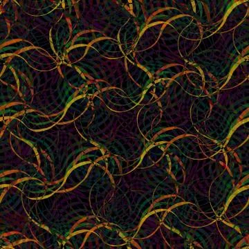 Seamless texture with horizontal waves. Vector background. Illustrazione stock