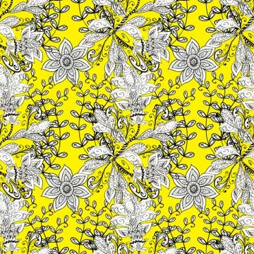 Seamless texture Stock Illustration