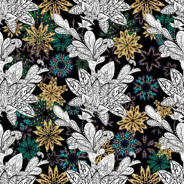 Seamless texture Stock Illustration