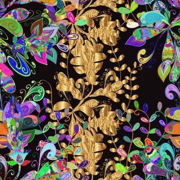 Seamless texture Stock Illustration