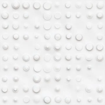 Seamless texture of irregular rounds on white seamless texture of irregula... Foto stock