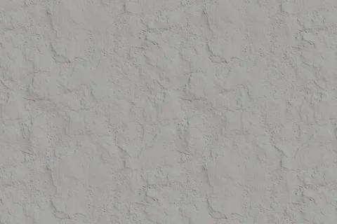 Seamless texture of a light gray, heavily textured surface resembling stucc.. Stock Illustration