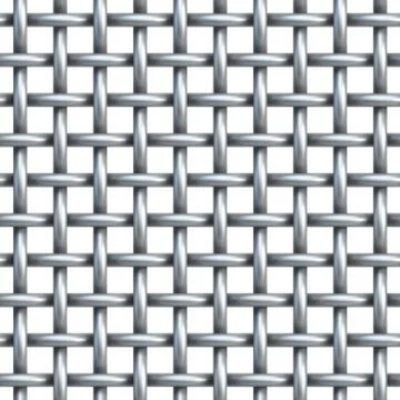 Seamless texture of metal net Illustrazione stock