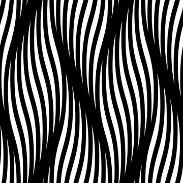 Seamless texture modern abstract background pattern braided lines waves Illustrazione stock