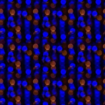 Seamless texture multi-colored lanterns, festive background in blur. Stock Photos