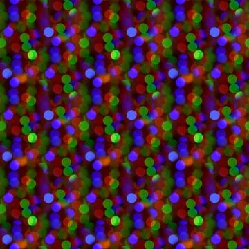 Seamless texture multi-colored lanterns, festive background in blur. Stock Photos