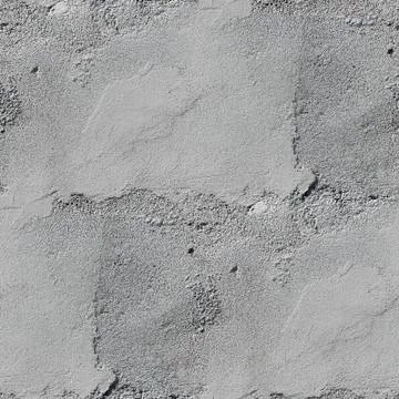 Seamless texture old gray stone wall with crack background Fotos de archivo