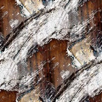 Seamless texture of old iron with cracks 스톡 일러스트