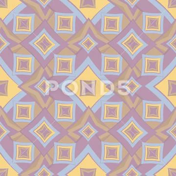 Seamless texture, pattern. Abstract geometric pattern on a square background  스톡 일러스트