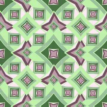 Seamless texture, pattern. Abstract geometric pattern on a square background  Stock-Illustration