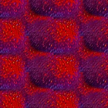 Seamless texture, pattern - red surreal of bubbles and bulges. Background for Stock Photos