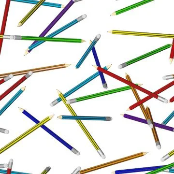 Seamless texture from pencils Stock Illustration