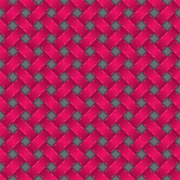 Seamless texture in pink with 3d effect Stock Illustration