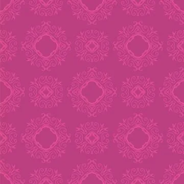 Seamless Texture on Pink. Element for Design. Stock Illustration