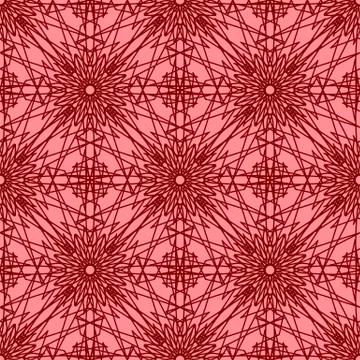 Seamless Texture on Red. Element for Design. Stock Illustration