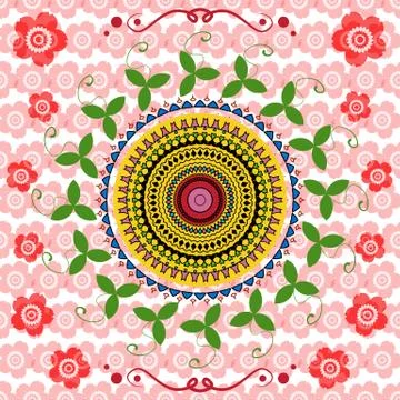 Seamless texture with rhombuses Illustrazione stock