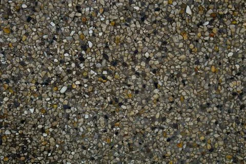Seamless Texture of Sand with Small Stone Stock Photos