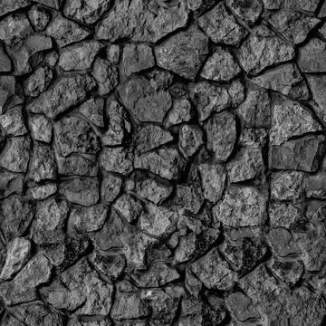 Seamless texture Slate cut Gray Stone. Foto stock