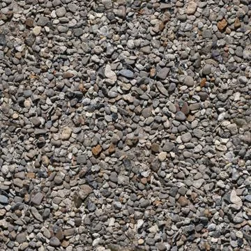 Seamless texture - small pebbles Stock Photos