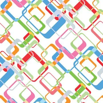 Seamless texture of squares and rectangles. Stock Illustration