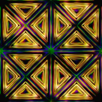 Seamless Texture stained-glass window abstract shiny colorful Stock Illustration