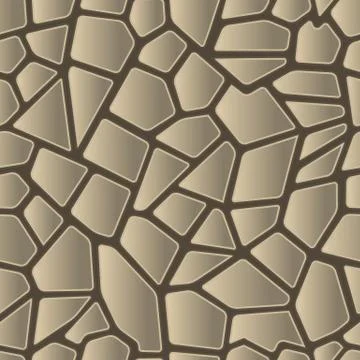 Seamless texture of stonewall Stock Illustration