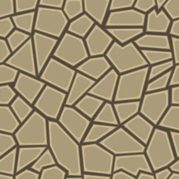 Seamless texture of stonewall Stock Illustration